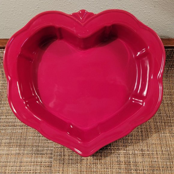 Princess House Kitchen Princess House Pavillion Berry Heart Baker